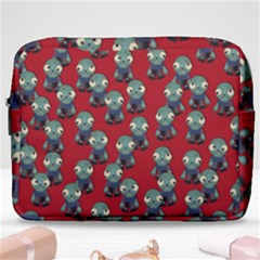 Zombie Virus Make Up Pouch (large) by helendesigns