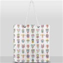 Female Reproductive System  Full Print Rope Handle Tote (Large) View1