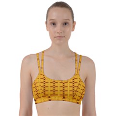 Digital Illusion Line Them Up Sports Bra by Sparkle