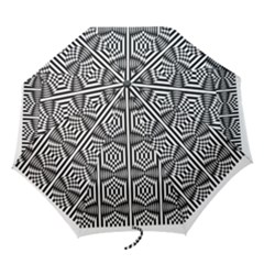 Optical Illusion Folding Umbrellas by Sparkle