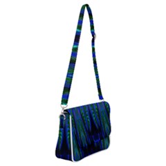 Glowleafs Shoulder Bag With Back Zipper by Sparkle