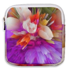 Poppy Flower Mini Square Pouch by Sparkle