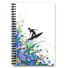 Nature Surfing 5 5  X 8 5  Notebook by Sparkle