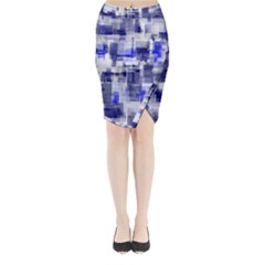 Blockify Midi Wrap Pencil Skirt by Sparkle