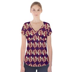 1562736744269 Short Sleeve Front Detail Top by SERIPPY