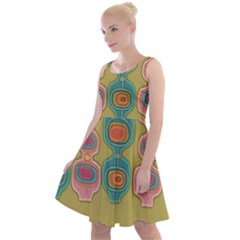 Americana 2 Knee Length Skater Dress by emmamatrixworm