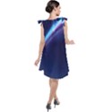 Light Fleeting Man s Sky Magic Tie Up Tunic Dress View2