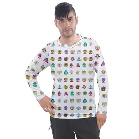 All The Aliens Teeny Men s Pique Long Sleeve Tee by ArtByAng