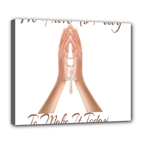 Panther World Limited Edition Prayer  Deluxe Canvas 24  X 20  (stretched) by Pantherworld143