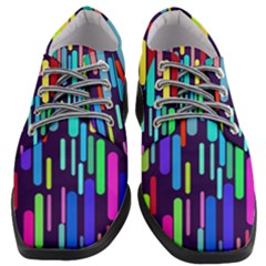 Abstract Line Women Heeled Oxford Shoes by HermanTelo