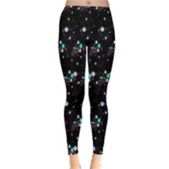 Galaxy Stars Leggings  by Sparkle