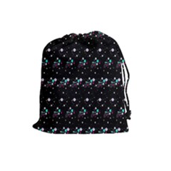 Galaxy Stars Drawstring Pouch (large) by Sparkle