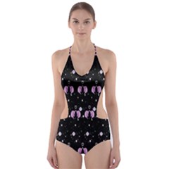 Galaxy Unicorns Cut-out One Piece Swimsuit by Sparkle