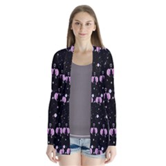 Galaxy Unicorns Drape Collar Cardigan by Sparkle