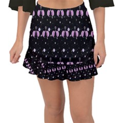 Galaxy Unicorns Fishtail Mini Chiffon Skirt by Sparkle