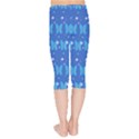 Glitter Butterfly Kids  Capri Leggings  View2