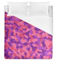 Pink and Purple Camouflage Duvet Cover (Queen Size) View1