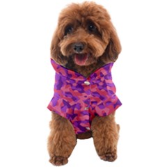 Pink And Purple Camouflage Dog Coat by SpinnyChairDesigns