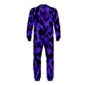 Purple Black Camouflage Pattern OnePiece Jumpsuit (Kids) View2