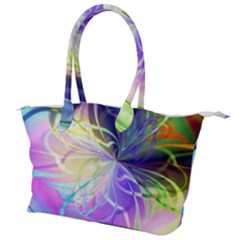 Rainbow Painting Patterns 3 Canvas Shoulder Bag by DinkovaArt