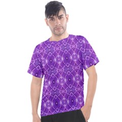 Geometric Galaxy Pattern Print Men s Sport Top by dflcprintsclothing