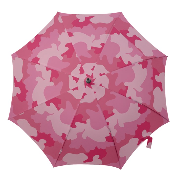 Camo Pink Hook Handle Umbrellas (Large)