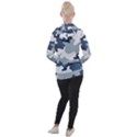 Camo Blue Women s Hooded Pullover View2