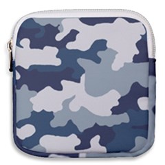 Camo Blue Mini Square Pouch by MooMoosMumma