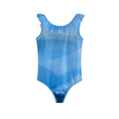 Aquamarine Kids  Frill Swimsuit by Janetaudreywilson