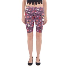 Japan Girls Yoga Cropped Leggings by kiroiharu