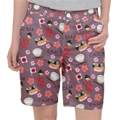 Japan Girls Pocket Shorts by kiroiharu