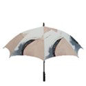 Pink and Blue Marble Golf Umbrellas View3