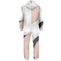 Pink and Blue Marble Hooded Jumpsuit (Men)  View2