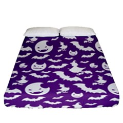 Halloween  Fitted Sheet (queen Size) by Sobalvarro