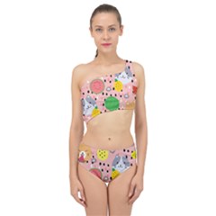 Cats And Fruits  Spliced Up Two Piece Swimsuit by Sobalvarro