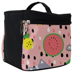 Cats And Fruits  Make Up Travel Bag (big) by Sobalvarro