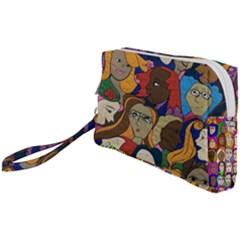 Sisters2020 Wristlet Pouch Bag (small) by Kritter