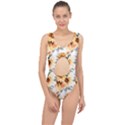 Sunflowers Center Cut Out Swimsuit View1