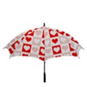 Hearts  Golf Umbrellas View3