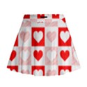 Hearts  Mini Flare Skirt View1