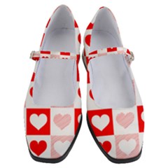 Hearts  Women s Mary Jane Shoes by Sobalvarro