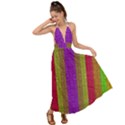 Colors Of A Rainbow Backless Maxi Beach Dress View1