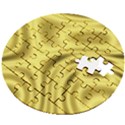 Golden Wave Wooden Puzzle Round View2