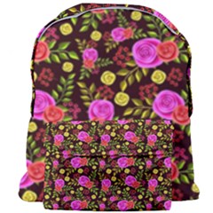 Background Rose Wallpaper Giant Full Print Backpack by HermanTelo