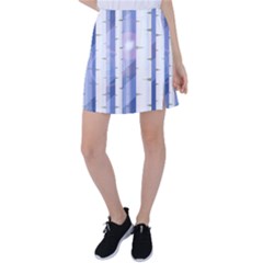 Birch Tree Forest Digital Tennis Skirt by Mariart