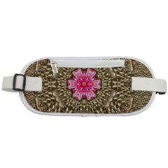 Earth Can Be A Beautiful Flower In The Universe Rounded Waist Pouch by pepitasart