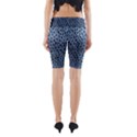 Blue Spotty Pattern Yoga Cropped Leggings View2