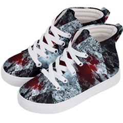 Flamelet Kids  Hi-top Skate Sneakers by Sparkle