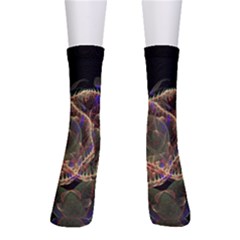 Fractal Geometry Men s Crew Socks by Sparkle