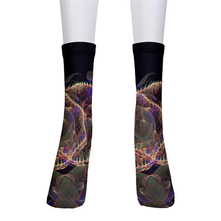 Fractal Geometry Men s Crew Socks